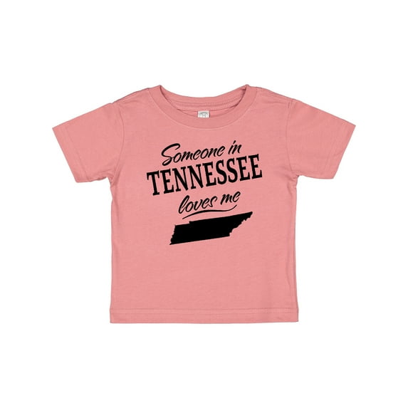 Inktastic Someone in Tennessee Loves Me Boys or Girls Baby T-Shirt