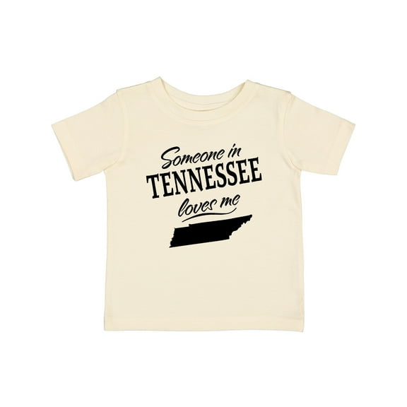 Inktastic Someone in Tennessee Loves Me Boys or Girls Baby T-Shirt