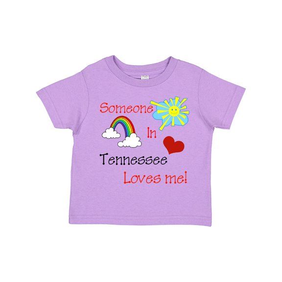 Inktastic Someone in Tennessee Loves Me Boys or Girls Toddler T-Shirt