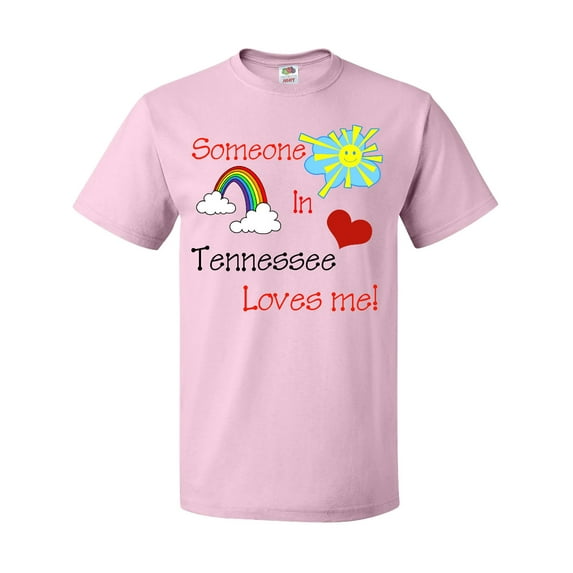 Inktastic Someone in Tennessee Loves Me T-Shirt