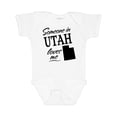 thumbnail image 1 of Inktastic Someone in Utah Loves Me Boys or Girls Baby Bodysuit, 1 of 5