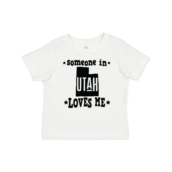 Inktastic Someone in Utah Loves Me Vacation Boys or Girls Baby T-Shirt