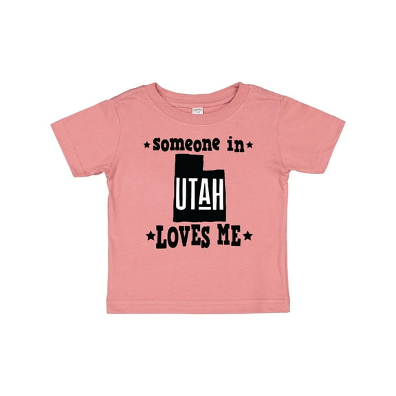 Inktastic Someone in Utah Loves Me Vacation Boys or Girls Baby T-Shirt