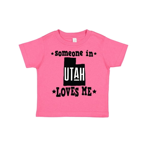 Inktastic Someone in Utah Loves Me Vacation Boys or Girls Toddler T-Shirt