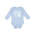 thumbnail image 1 of Inktastic Someone in Vermont Loves Me Boys or Girls Long Sleeve Baby Bodysuit, 1 of 5