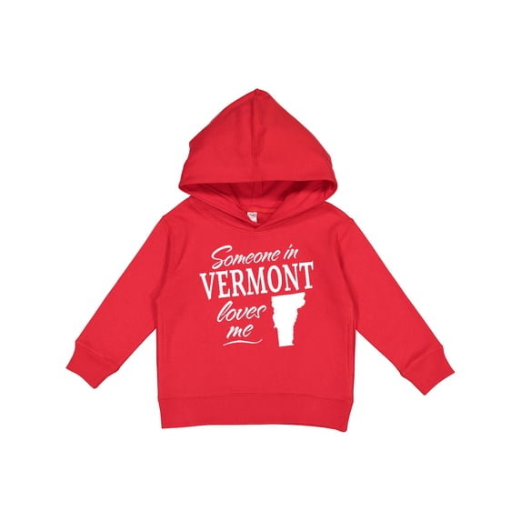 Inktastic Someone in Vermont Loves Me Toddler Hoodie