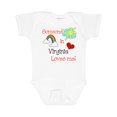 thumbnail image 1 of Inktastic Someone in Virginia Loves Me Boys or Girls Baby Bodysuit, 1 of 5