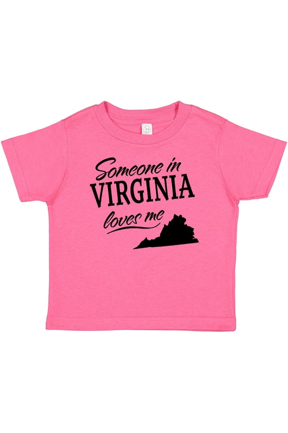 Someone in Virginia Loves Me Boys or Girls Baby T-Shirt