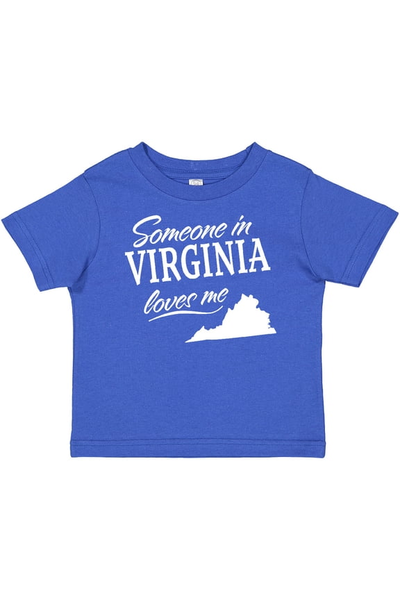 Someone in Virginia Loves Me Boys or Girls Baby T-Shirt