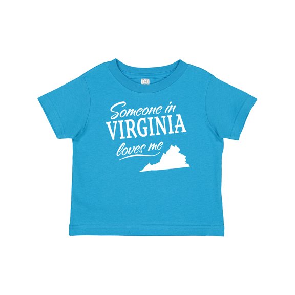 Inktastic Someone in Virginia Loves Me Boys or Girls Baby T-Shirt