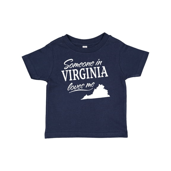 Inktastic Someone in Virginia Loves Me Boys or Girls Baby T-Shirt