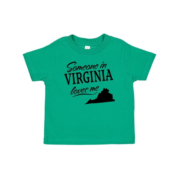 Inktastic Someone in Virginia Loves Me Boys or Girls Baby T-Shirt