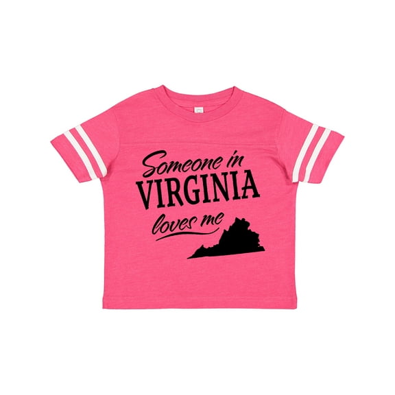 Inktastic Someone in Virginia Loves Me Boys or Girls Toddler T-Shirt