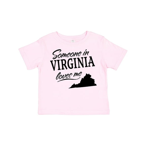 Inktastic Someone in Virginia Loves Me Boys or Girls Toddler T-Shirt