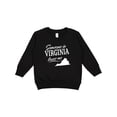 thumbnail image 1 of Inktastic Someone in Virginia Loves Me Toddler Sweatshirt, 1 of 4