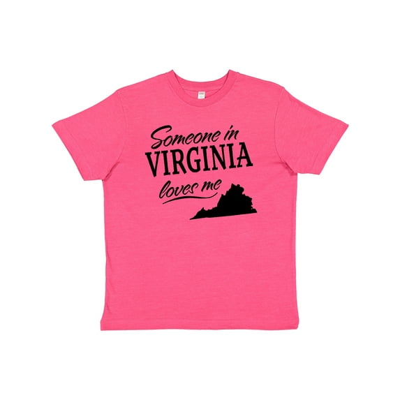 Inktastic Someone in Virginia Loves Me Youth T-Shirt