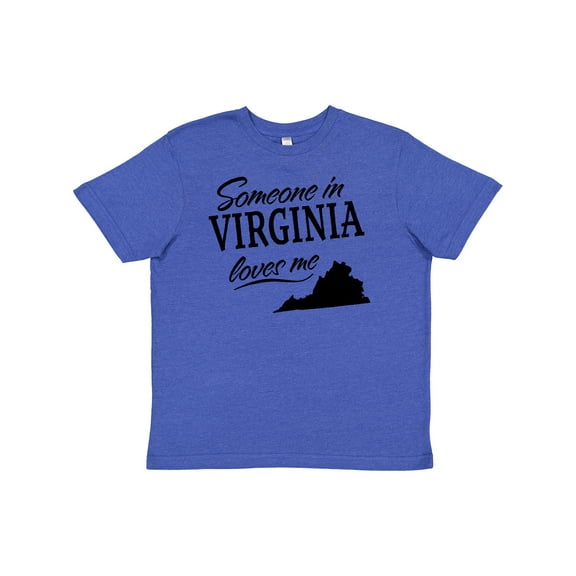 Inktastic Someone in Virginia Loves Me Youth T-Shirt
