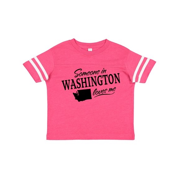 Inktastic Someone in Washington Loves Me Boys or Girls Toddler T-Shirt
