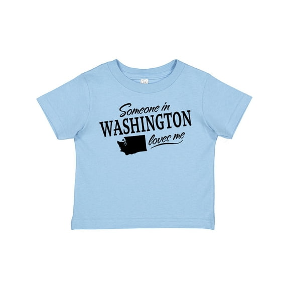 Inktastic Someone in Washington Loves Me Boys or Girls Toddler T-Shirt