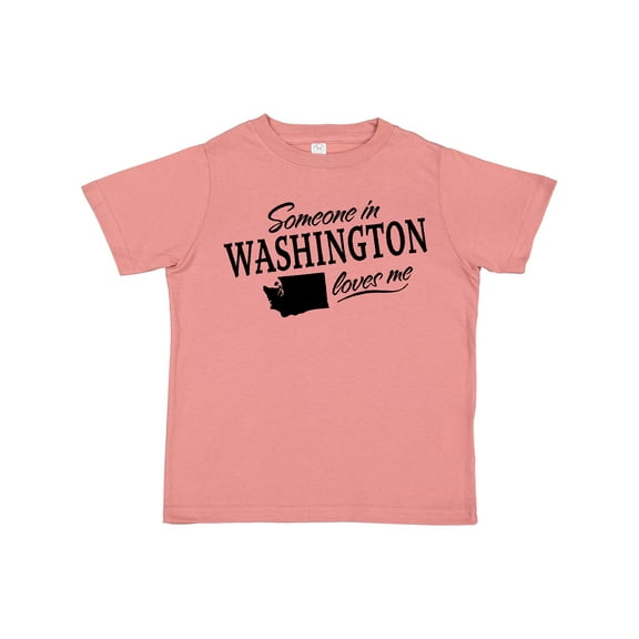 Inktastic Someone in Washington Loves Me Boys or Girls Toddler T-Shirt