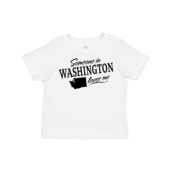 Inktastic Someone in Washington Loves Me Boys or Girls Toddler T-Shirt