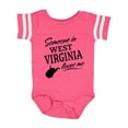 thumbnail image 1 of Inktastic Someone in West Virginia Loves Me Boys or Girls Baby Bodysuit, 1 of 5