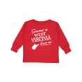 thumbnail image 1 of Inktastic Someone in West Virginia Loves Me Boys or Girls Long Sleeve Toddler T-Shirt, 1 of 5