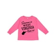 thumbnail image 1 of Inktastic Someone in West Virginia Loves Me Boys or Girls Long Sleeve Toddler T-Shirt, 1 of 5