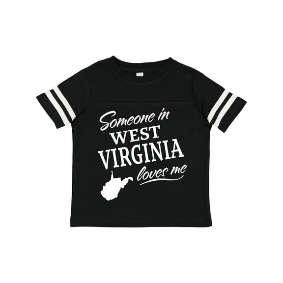 Inktastic Someone in West Virginia Loves Me Boys or Girls Toddler T-Shirt