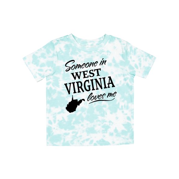 Inktastic Someone in West Virginia Loves Me Boys or Girls Toddler T-Shirt