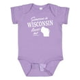 thumbnail image 1 of Inktastic Someone in Wisconsin Loves Me Boys or Girls Baby Bodysuit, 1 of 5