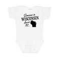 thumbnail image 1 of Inktastic Someone in Wisconsin Loves Me Boys or Girls Baby Bodysuit, 1 of 5