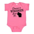 thumbnail image 1 of Inktastic Someone in Wisconsin Loves Me Boys or Girls Baby Bodysuit, 1 of 5