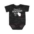 thumbnail image 1 of Inktastic Someone in Wisconsin Loves Me Boys or Girls Baby Bodysuit, 1 of 5