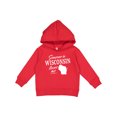 thumbnail image 1 of Inktastic Someone in Wisconsin Loves Me Toddler Hoodie, 1 of 4