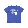 thumbnail image 1 of Inktastic Someone in Wisconsin Loves Me Youth T-Shirt, 1 of 5