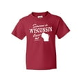 thumbnail image 1 of Inktastic Someone in Wisconsin Loves Me Youth T-Shirt, 1 of 5