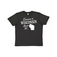 thumbnail image 1 of Inktastic Someone in Wisconsin Loves Me Youth T-Shirt, 1 of 5
