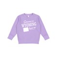 thumbnail image 1 of Inktastic Someone in Wyoming Loves Me Toddler Sweatshirt, 1 of 4