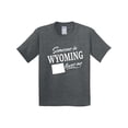 thumbnail image 1 of Inktastic Someone in Wyoming Loves Me Youth T-Shirt, 1 of 5