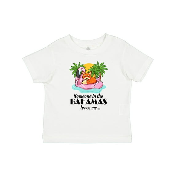 Inktastic Someone in the Bahamas Loves Me Boys or Girls Baby T-Shirt