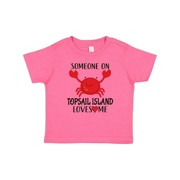 Inktastic Someone on Topsail Island Loves Me Boys or Girls Baby T-Shirt