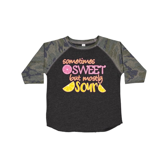 Inktastic Sometimes Sweet, but Mostly Sour Pink and Yellow Lemons Boys or Girls Toddler T-Shirt