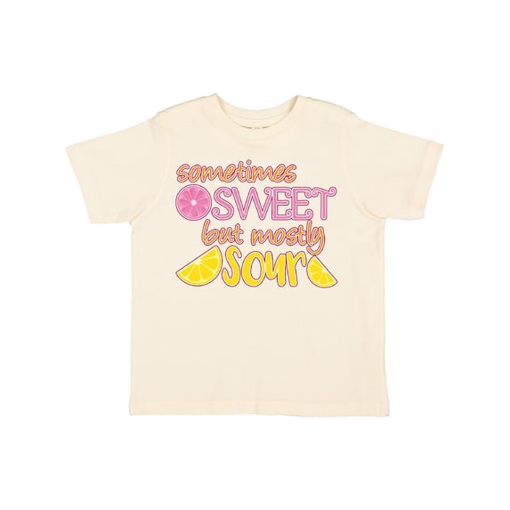 Inktastic Sometimes Sweet, but Mostly Sour Pink and Yellow Lemons Boys or Girls Toddler T-Shirt
