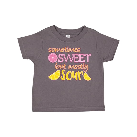 Inktastic Sometimes Sweet, but Mostly Sour Pink and Yellow Lemons Boys or Girls Toddler T-Shirt