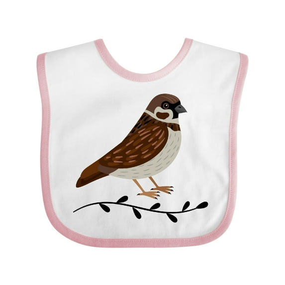 Inktastic Song Bird Nature Lover Wildlife Boys or Girls Baby Bib