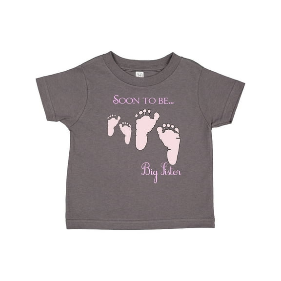 Inktastic Soon to Be Big Sister Girls Toddler T-Shirt