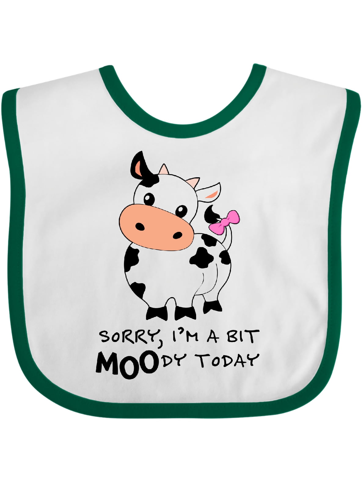 (税込) Cow Cute Today MOOdy Bit a I'm Sorry, Inktastic Pun or Boys ベビー