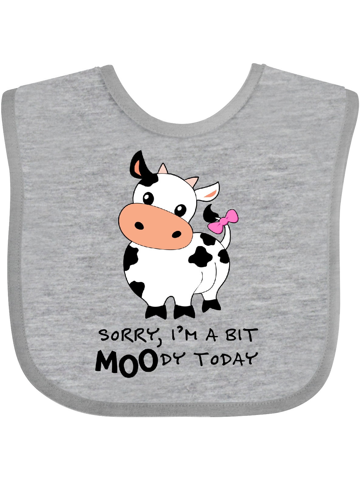 早割航空券 Cute Today MOOdy Bit a I'm Sorry, Inktastic Cow or Boys Pun キッズ＆ベビー