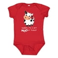 thumbnail image 1 of Inktastic Sorry, I'm a Bit MOOdy Today Cute Cow Pun Boys or Girls Baby Bodysuit, 1 of 5